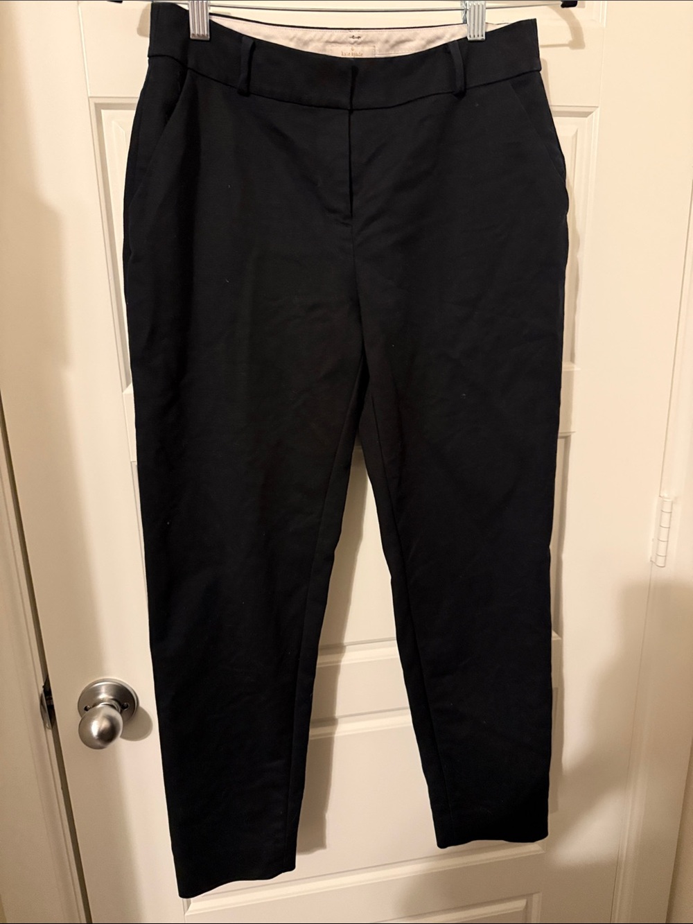 kate spade women’s Black Slim Tapered Dress Pants